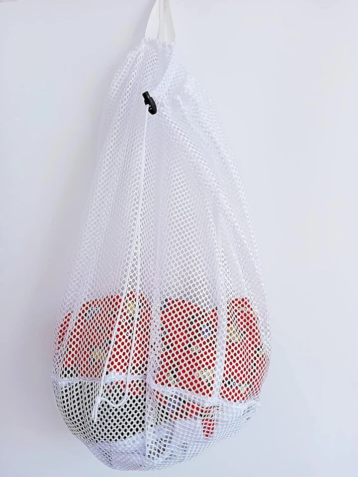 2 Cute Mickey Disney Polka Dots Laundry Zippered Mesh Net Delicate Washing Bags