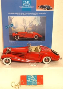 CMC  Mercedes-Benz 500 K  Spezialroadster  1937,  CMC , M-002R , M 1:24 , o. OVP - Bild 1 von 13