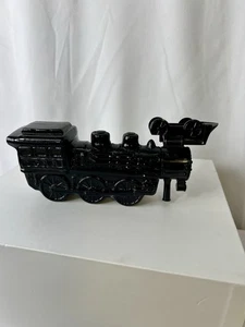 Vintage Avon Train Decanter Cannonball Express Black (Empty) Aftershave Glass - Bild 1 von 9