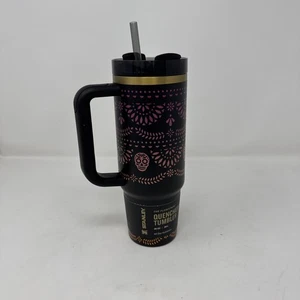 Vaso Stanley Día De Los Muertos 30oz México Midnight Catrina Raro Nuevo EN MANO - Imagen 1 de 2