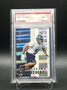 2005 SPx - SPxciting Rookie Lofa Tatupu #131 /1199 (RC) PSA 8 - Picture 1 of 1