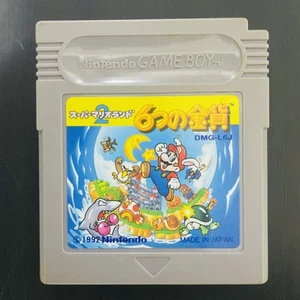 Super Mario Land 2 Nintendo Game Boy 1992 DMG-L6J Japanese Version Save OK - Picture 1 of 24