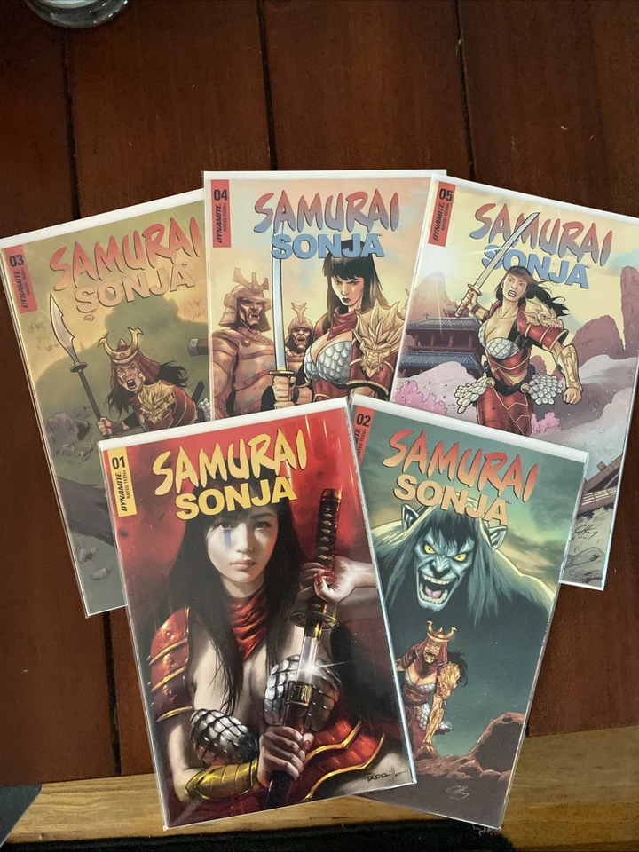 Red Sonja:  Samurai Sonja Complete Series - Image 1 of 1