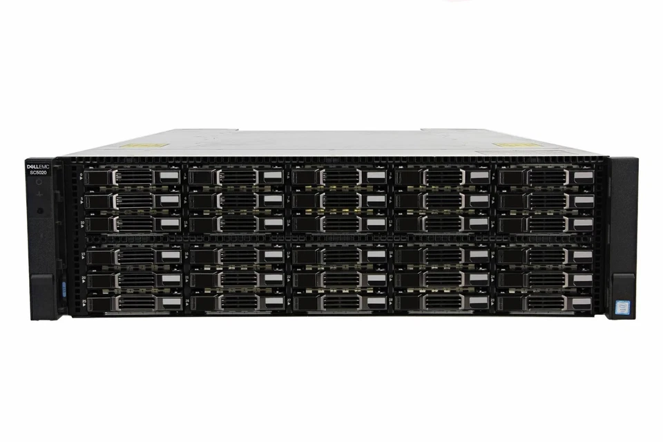 Storage Array Dell EMC SC5020 30x2.5", 4x10GbE SFP+, 8x 600GB 15K SAS 2.5 - Image 1 of 1