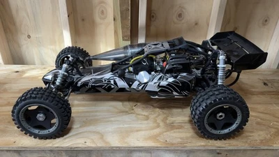 King Motor Baja 29CC 2WD Gas Powered RC Buggy 1/5 Scale Remote Control Car NEW - Image 1 of 4