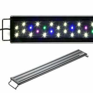 AQUANEAT Aquarium LED Light Full Spectrum 12 20 24 30 36 48 Inch Fish Tank Light - Picture 1 of 18