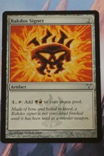 MTG - Magic: The Gathering - Rakdos Signet - Dissension