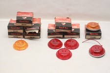 NOS Lot/13 Trailer Camper Signal-Stat Side Marker Lens Airstream Shasta 9010