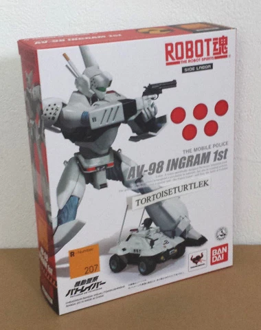 BANDAI ROBOT SPIRITS Mobile Police PATLABOR SIDE LABOR INGRAM 1 action figure Cover
