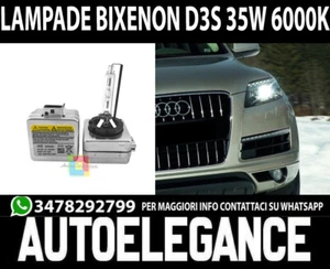 PER AUDI Q7 2011-2015 COPPIA LAMPADE XENON D3S LUCE 6000K SPECIFICHE - Imagen 1 de 5