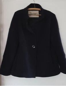 Herno Jacke Gr.38/40 blau Wolle (ital.42) - Bild 1 von 8