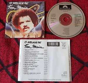 TIM MAIA ** O Melhor De Tim Maia ** ORIGINAL 1989 BRAZIL CD - Picture 1 of 1