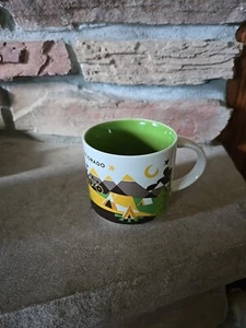 Starbucks You Are Here Collection Series Colorado 14 oz Ceramic Cup Mug 2013 - Picture 1 of 8