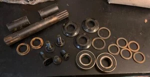 Eje sólido para bicicleta BMX de 8 estrías Chromoly para soporte inferior sellado de 19 mm NEGRO - Imagen 1 de 5