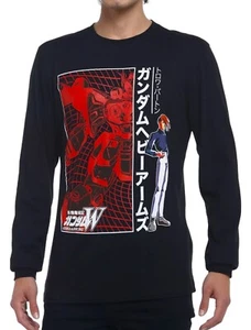 Mobile Suit Gundam Wing Trowa NWT Size XS Long-Sleeve T-Shirt Hot Topic - Picture 1 of 5