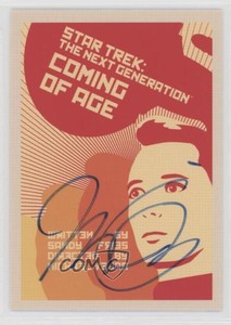 2015 Star Trek: The Next Generation Portfolio Prints Series 1 #JOA-19 Auto 2z3