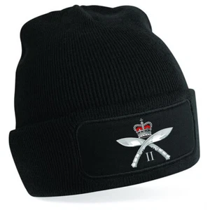 2ND BATTALION ROYAL GURKHA RIFLES CAP BADGE PRINTED ON A BEANIE HAT / CAP - Picture 1 of 3