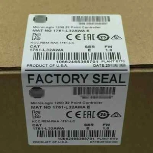 New Factory Sealed AB 1761-L32AWA MicroLogix1200 32 Point Controller 1761L32AWA - Picture 1 of 4