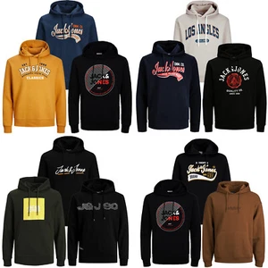 Jack Jones Sudadera con Capucha "Pack de 3" Sudadera con Capucha Hombre S M L XL XXL 3XL 4XL - Imagen 1 de 43