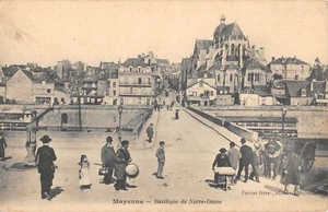 CPA 53 MAYENNE / BASILIQUE NOTRE DAME / TAMBOURINAIRE - Picture 1 of 1