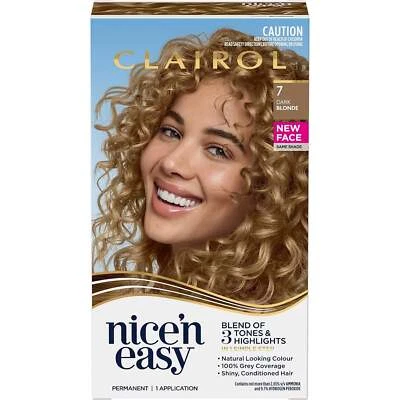 Clairol Nice & Easy 7 Dark Blonde Hair Colour - image 1 of 4
