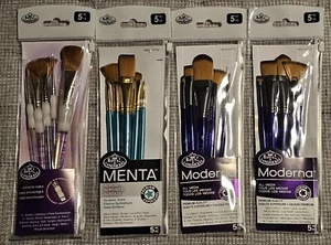 ROYAL & LANGNICKEL MODERNA, MENTA PAINT BRUSHES, OIL, ACRIYLIC, VARIOUS MEDIA *5 - Picture 1 of 10