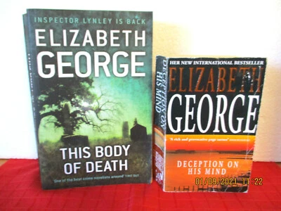 PB Elizabeth George  BULK LOT X 2 paperback (Inspector Lynley book #9 AND #16)  - image 1 of 4