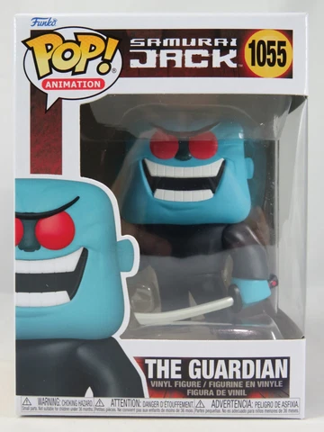 Animation Funko Pop - The Guardian - Samurai Jack -  No. 1055 - Free Protector Cover