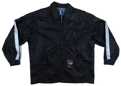 Vintage 90s Ralph Lauren Chaps CRL Reflective Quilt Lined Mens Full Zip Jacket - Image 1 of 4