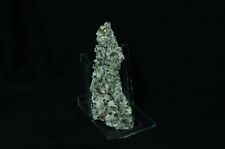 A SPECIMEN OF WHITE CRYSTALLINE DOLOMITE WITH GOLDEN PYRITE JIANGXI CHINA (115g)