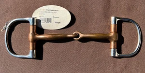 Coronet D-ring Bit With Copper Mouthpiece - Picture 1 of 2