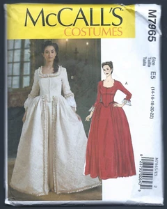 NUEVO/SIN CORTAR McCall's M7965 Misses Era Victoriana Disfraz Bata y Chaqueta Tallas 14-22 - Imagen 1 de 2