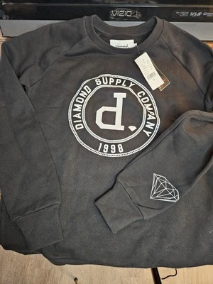 Sudadera Pullover Diamond Supply Co. Negra Gráfica Talla XS Foto 1 de 4