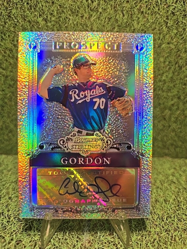 Alex Gordon 2006 Bowman Sterling Auto /199   - Image 1 of 2