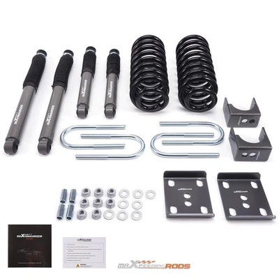 Kit de descenso con resortes para Ford F100 F150 2x2 1965-1979 delantero trasero Foto 1 de 4