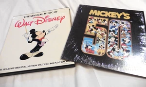 2 Artikel Posten: Magische Musik von Walt Disney 50 Jahre 4 LP Box mit Buch & Mickys 50. - Bild 1 von 10