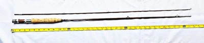 Unmarked 6 Ft 2 Pc Bamboo Fly Rod - Image 1 of 4