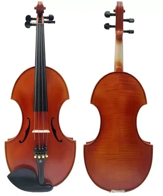 Excellent SONG Master Baroque Viola 15 1/2" ,Flames maple wood.deep sound#15444 - Image 1 of 4