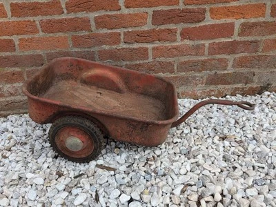 Ertl Case Pleasure King Педаль Трактор Прицеп Тележка Вагон Гусиная шея #3 - Изображение 1 из 4