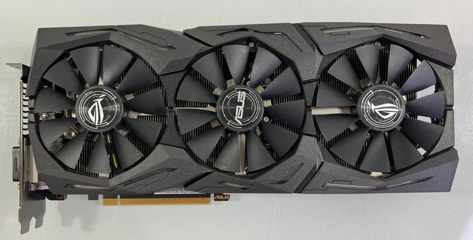 ASUS GeForce GTX 1080Ti 11GB Graphics Card ROG-STRIX-GTX1080TI-O11G - OC Edition - Image 1 of 4