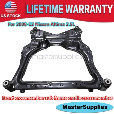 travesaño delantero sub bastidor cuna travesaño para Nissan Altima 2008-2012 2,5 L Foto 1 de 4
