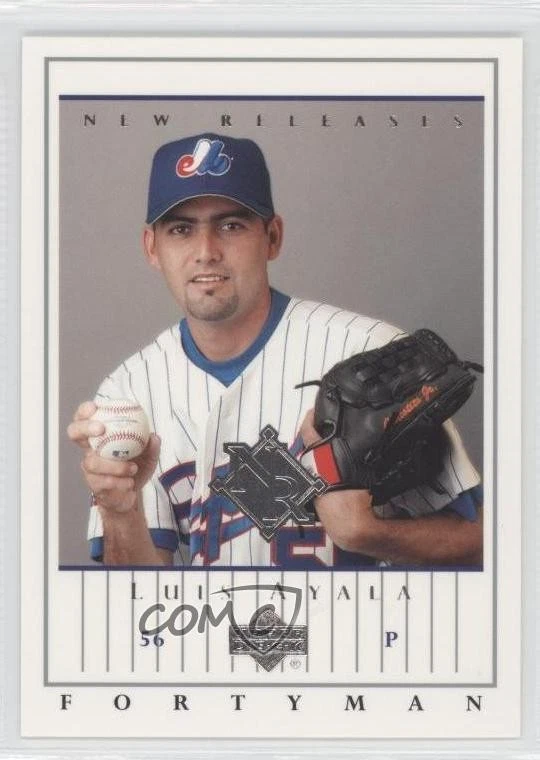 2003 Upper Deck 40 Man New Releases Luis Ayala #892 Rookie RC - Image 1 of 2