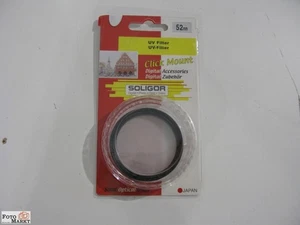 Soligor uv-Filter Protection Filter Click Mount for Lens Ø 52 MM Thread - Picture 1 of 2