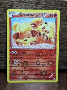 Growlithe Uncommon Legendary Treasures: Radiant Collection RC4/RC25 Holo LP - Foto 1 di 2