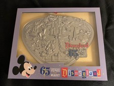Disneyland Park 65th Anniversay Disneyland Park Map Boxed Jumbo Pin