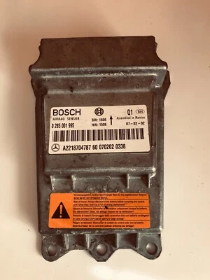 07-2013 MERCEDES BENZ W221 S550 S63 AMG BOLSA DE SEGURIDAD AÉREA SENSOR MÓDULO DE CONTROL OEM Foto 1 de 3
