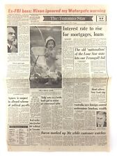 Vintage August 7 1973 Toronto Star Front Page Newspaper Nixon Ignored My K719