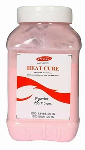 WÄRMEKUR DENTHESENMATERIAL (Wärmeheilung Acrylprothesenbasispulver) PYRAX - Bild 1 von 6
