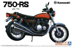 Aoshima 06432 Kawasaki Z2 750RS '73 Kit Montaggio 1/12 - Foto 1 di 2