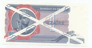 Zaire Congo 1 Zaire ND (1972) Pick 18 PROOF UNC Uncirculated Banknote - Picture 1 of 2